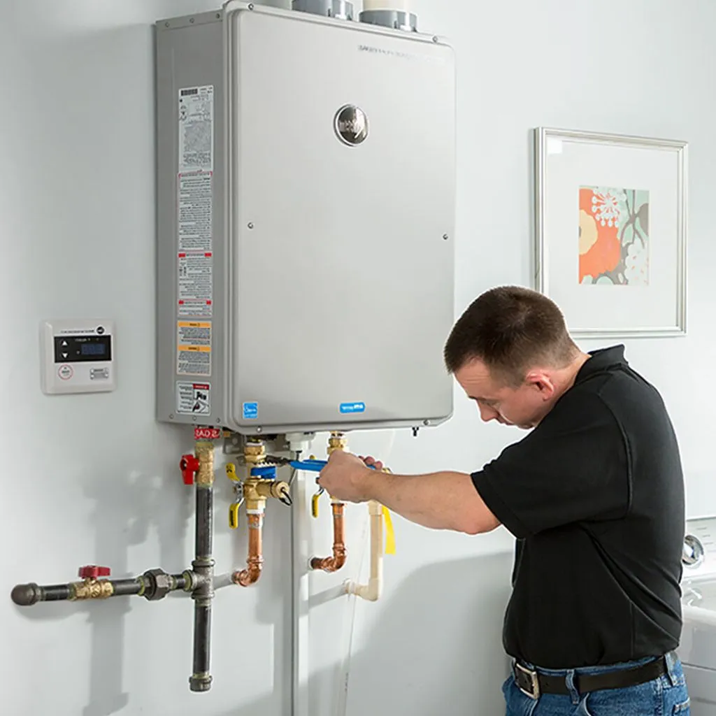 tankless water heater repair in Wister, OK